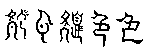 Entwicklung des Schriftzeichens 'IRO'